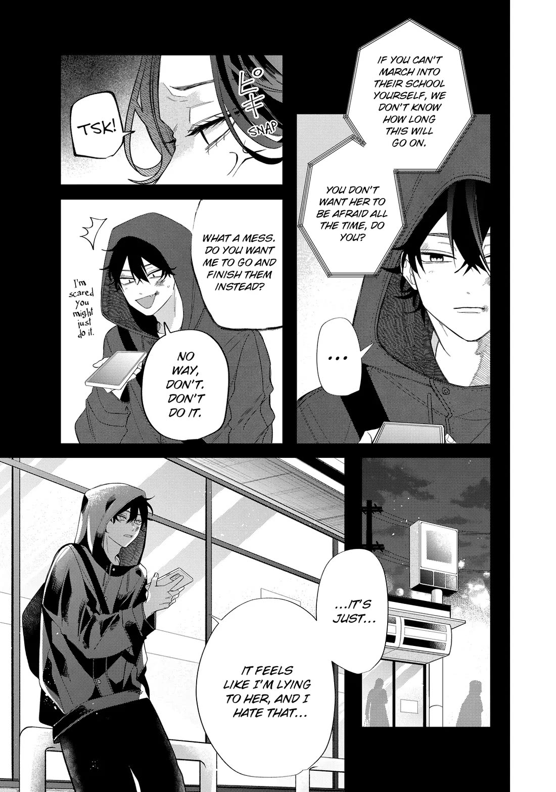 Megane, Tokidoki, Yankee-kun chapter 35 page 21