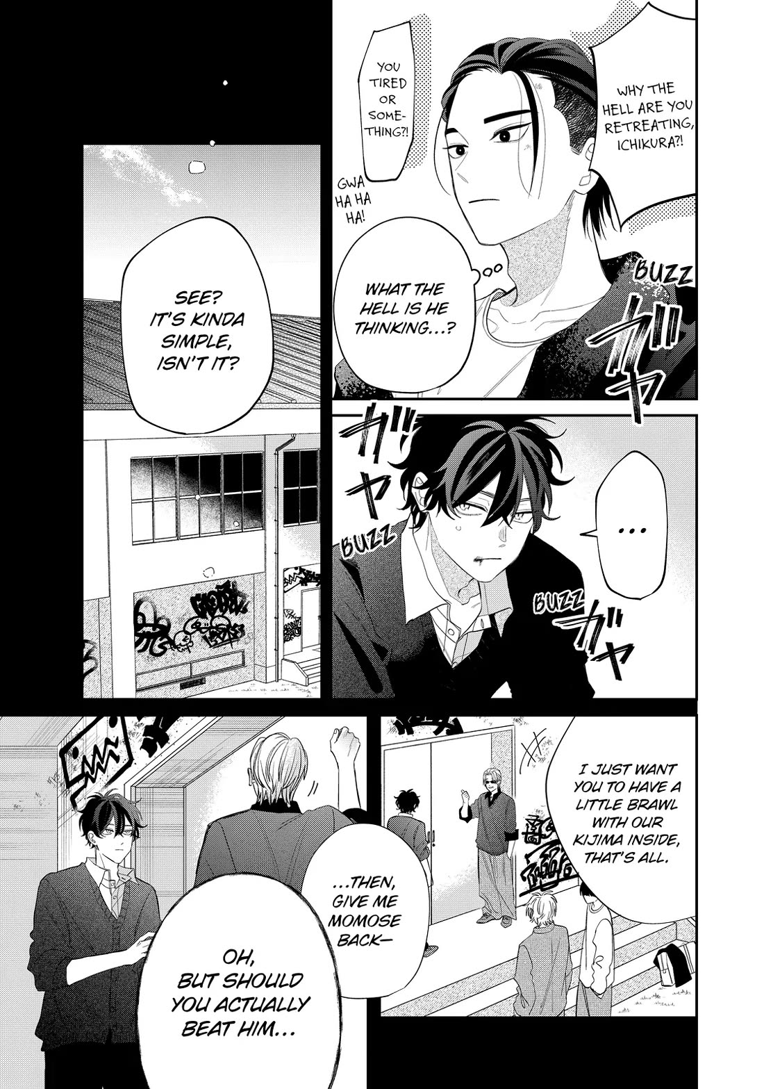 Megane, Tokidoki, Yankee-kun chapter 37 page 10