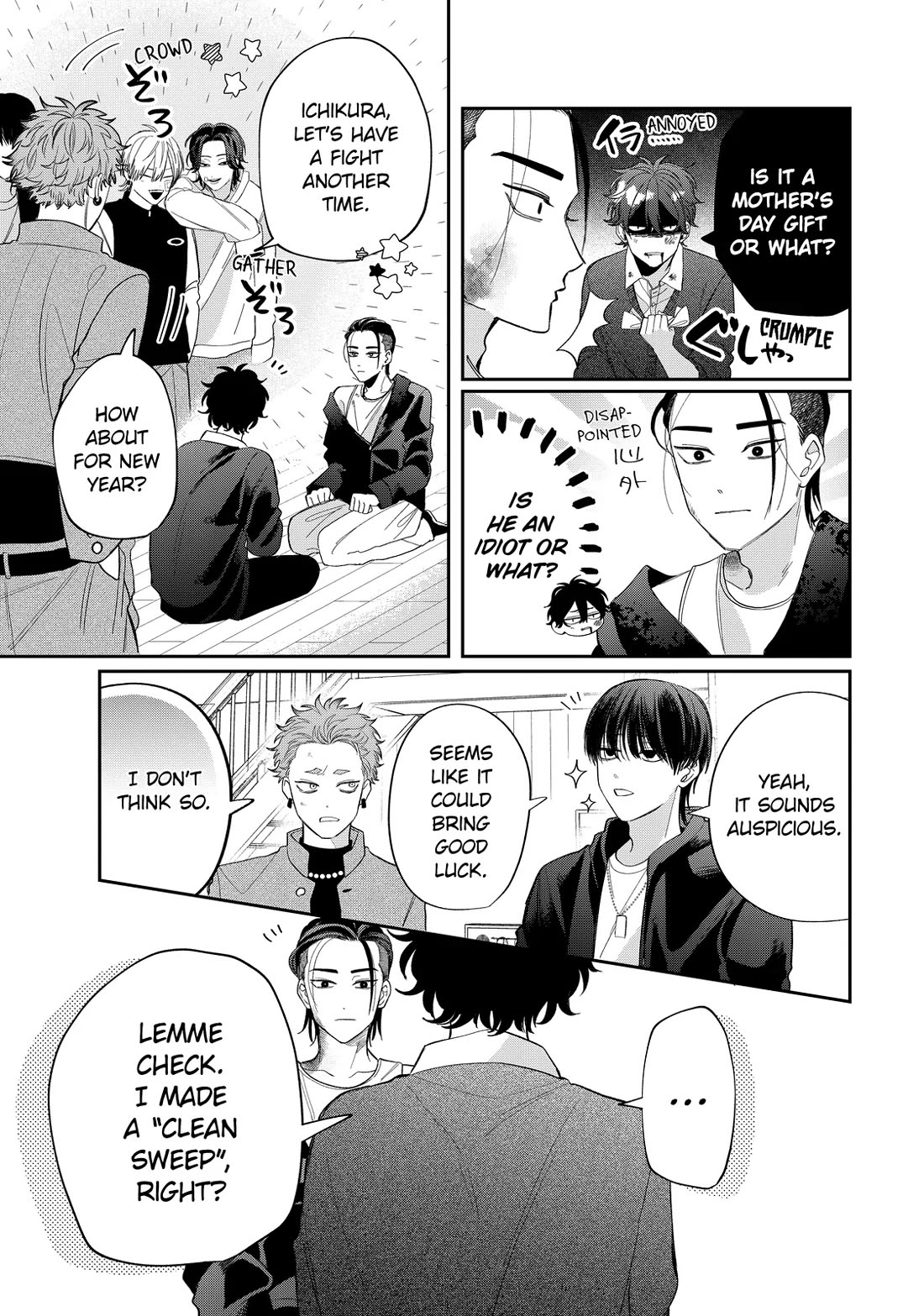 Megane, Tokidoki, Yankee-kun chapter 37 page 38