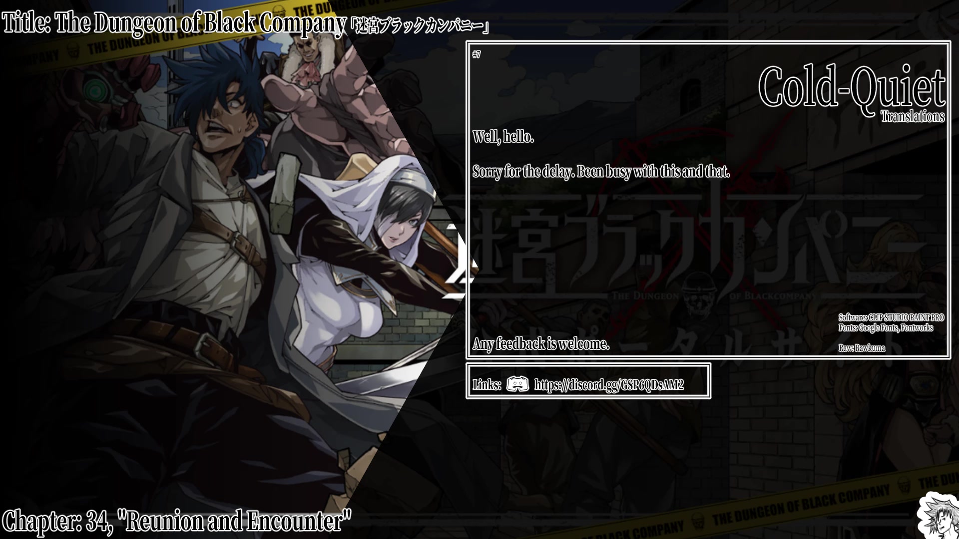 Meikyuu Black Company chapter 34 page 1