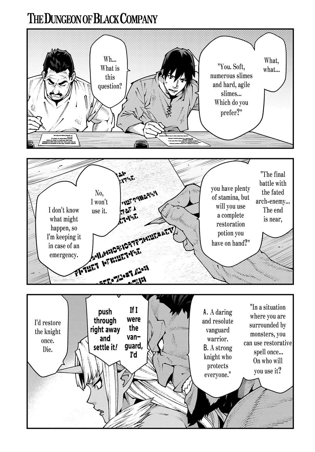 Meikyuu Black Company chapter 35 page 18