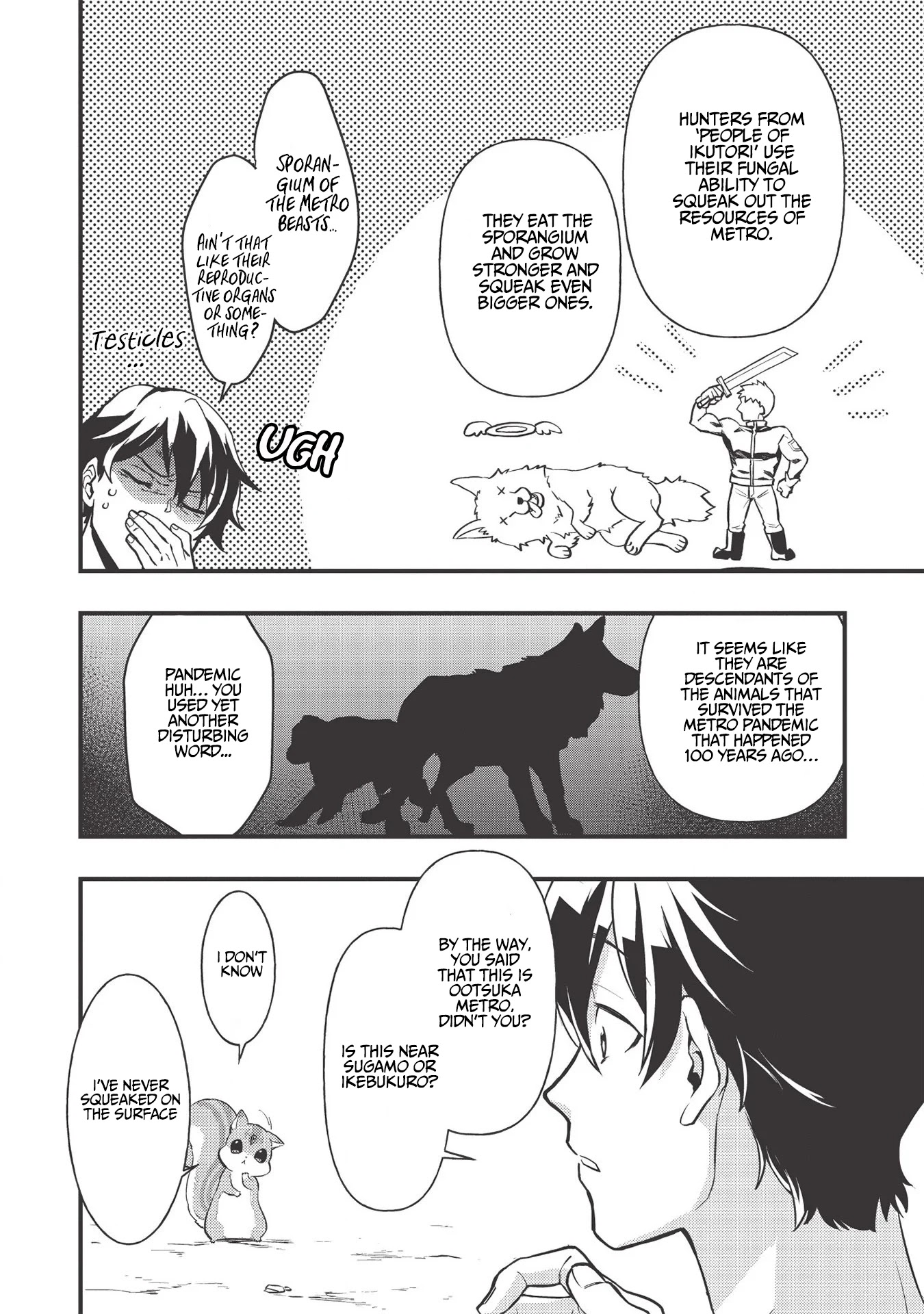 Meikyuu Metro - Mezametara Saikyoushoku Datta node Shima Risu o Tsurete Shinsekai o Aruku chapter 1 page 36