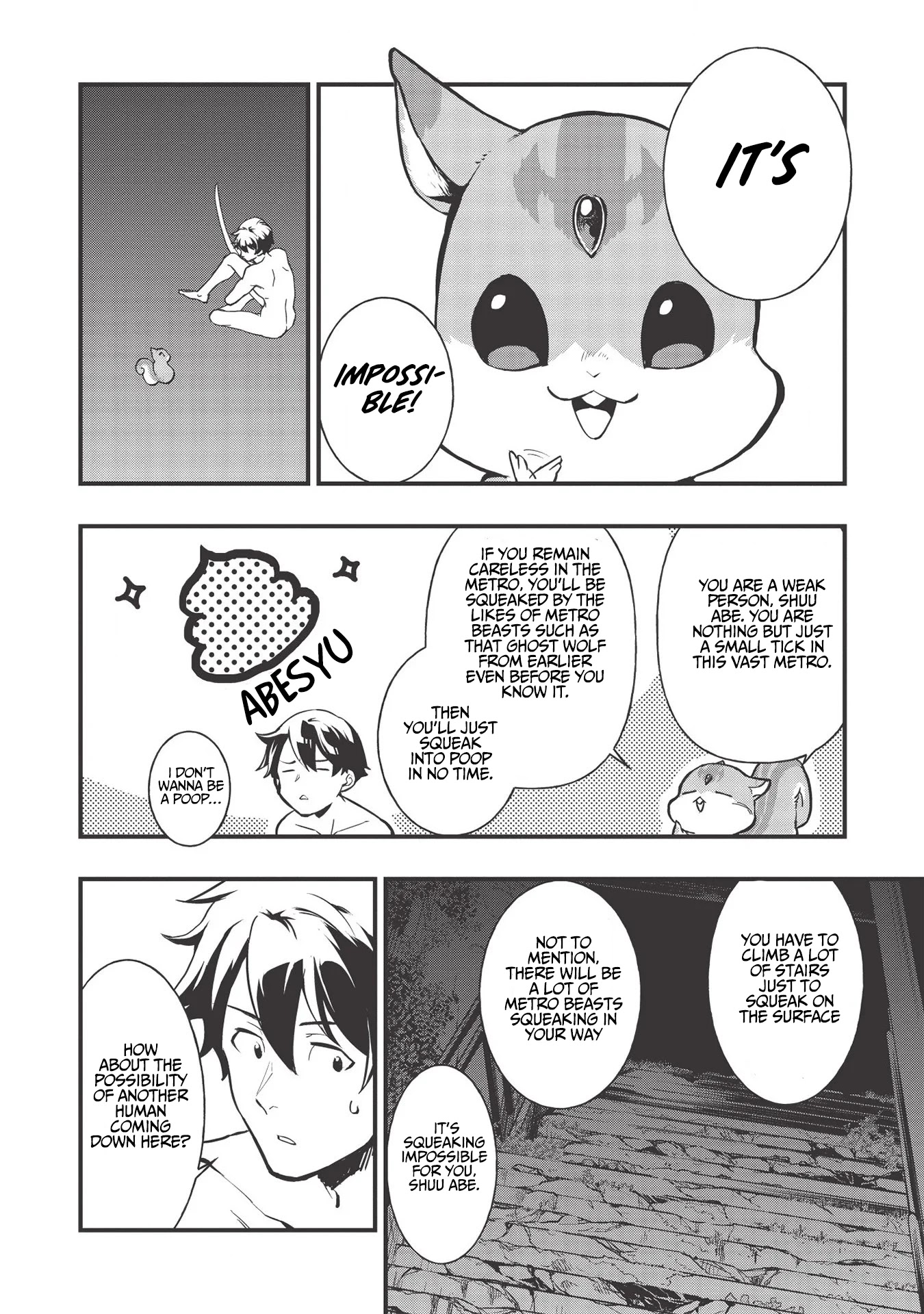 Meikyuu Metro - Mezametara Saikyoushoku Datta node Shima Risu o Tsurete Shinsekai o Aruku chapter 1 page 38