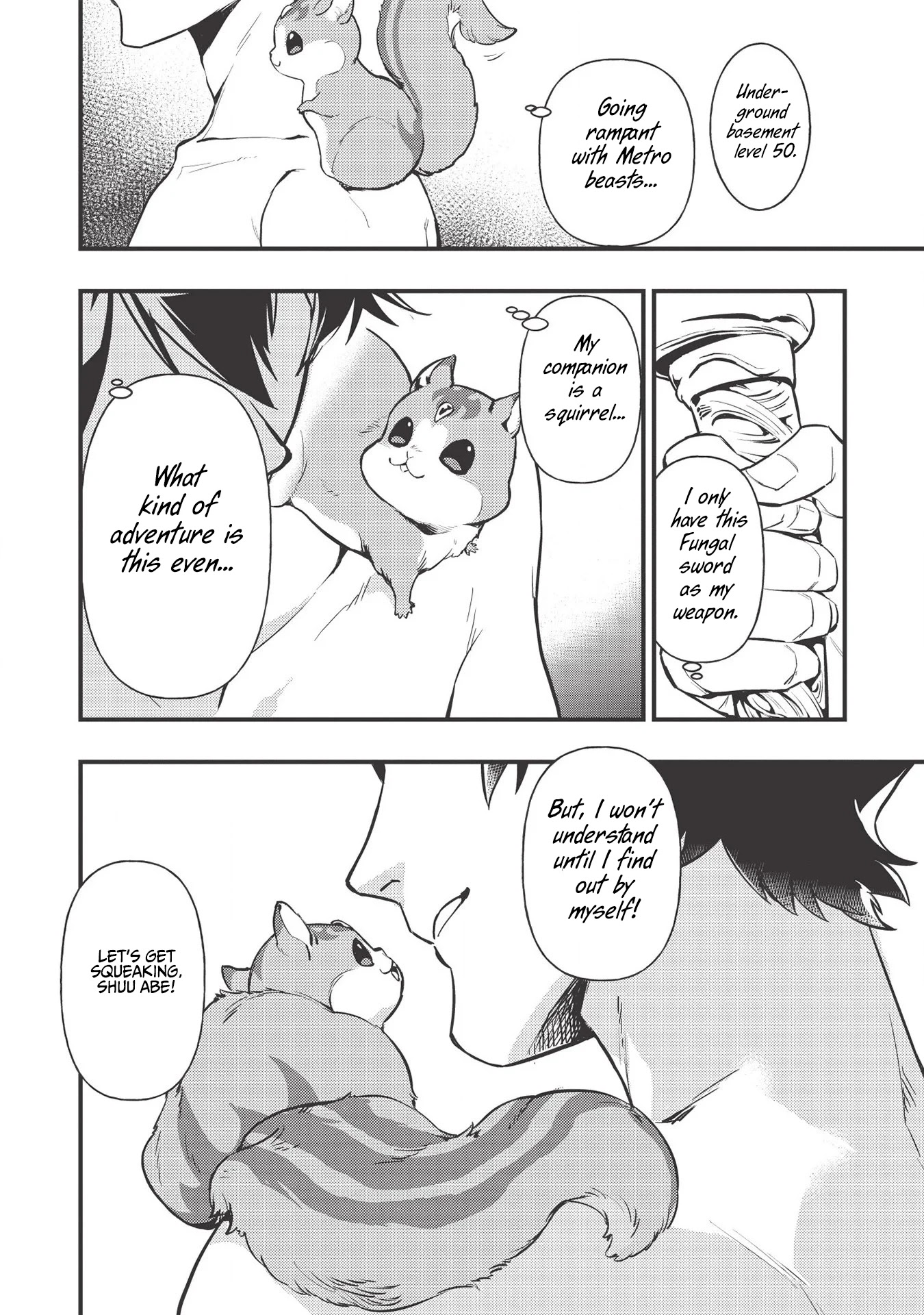 Meikyuu Metro - Mezametara Saikyoushoku Datta node Shima Risu o Tsurete Shinsekai o Aruku chapter 1 page 42