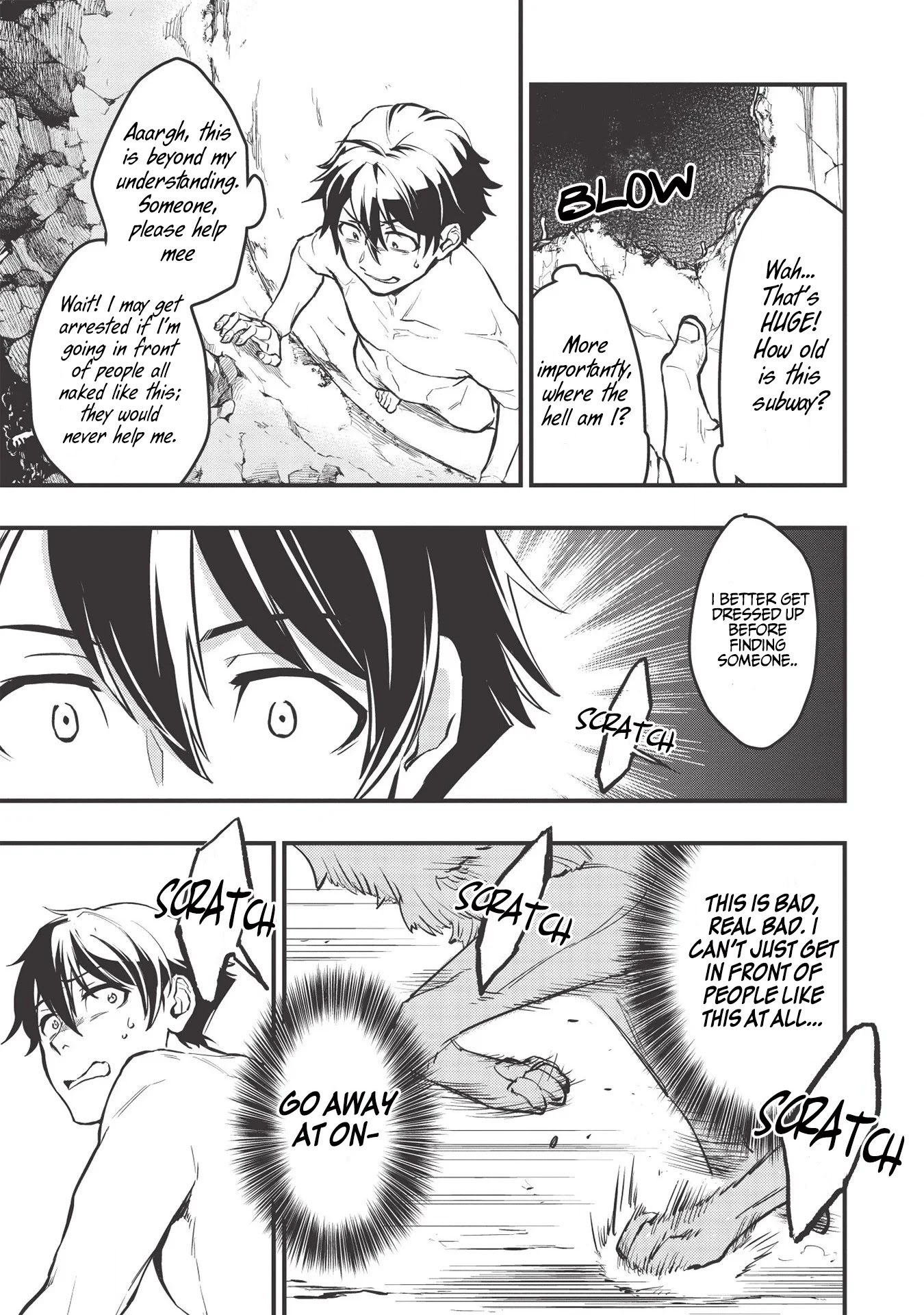 Meikyuu Metro - Mezametara Saikyoushoku Datta node Shima Risu o Tsurete Shinsekai o Aruku chapter 1 page 8