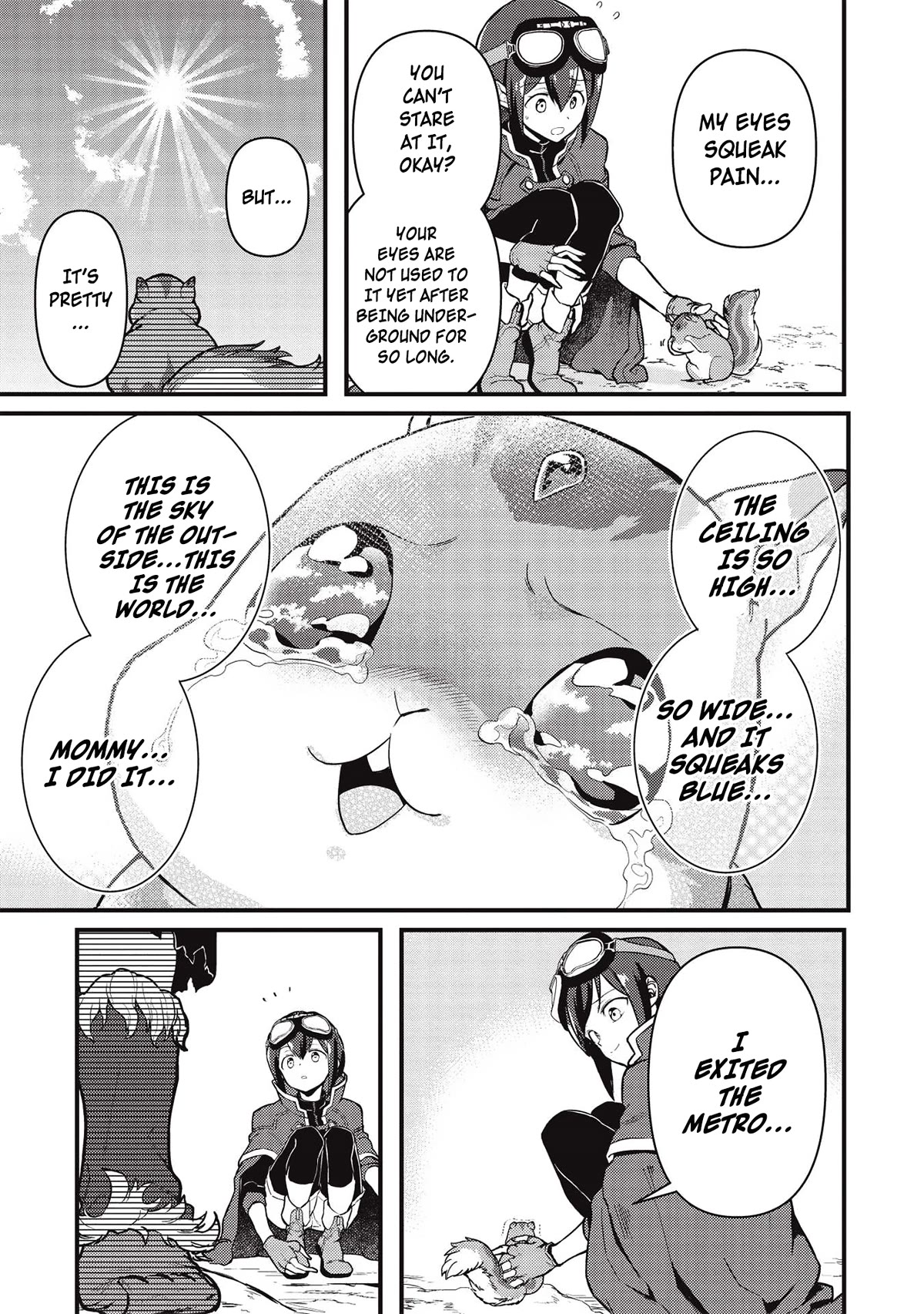 Meikyuu Metro - Mezametara Saikyoushoku Datta node Shima Risu o Tsurete Shinsekai o Aruku chapter 18 page 13