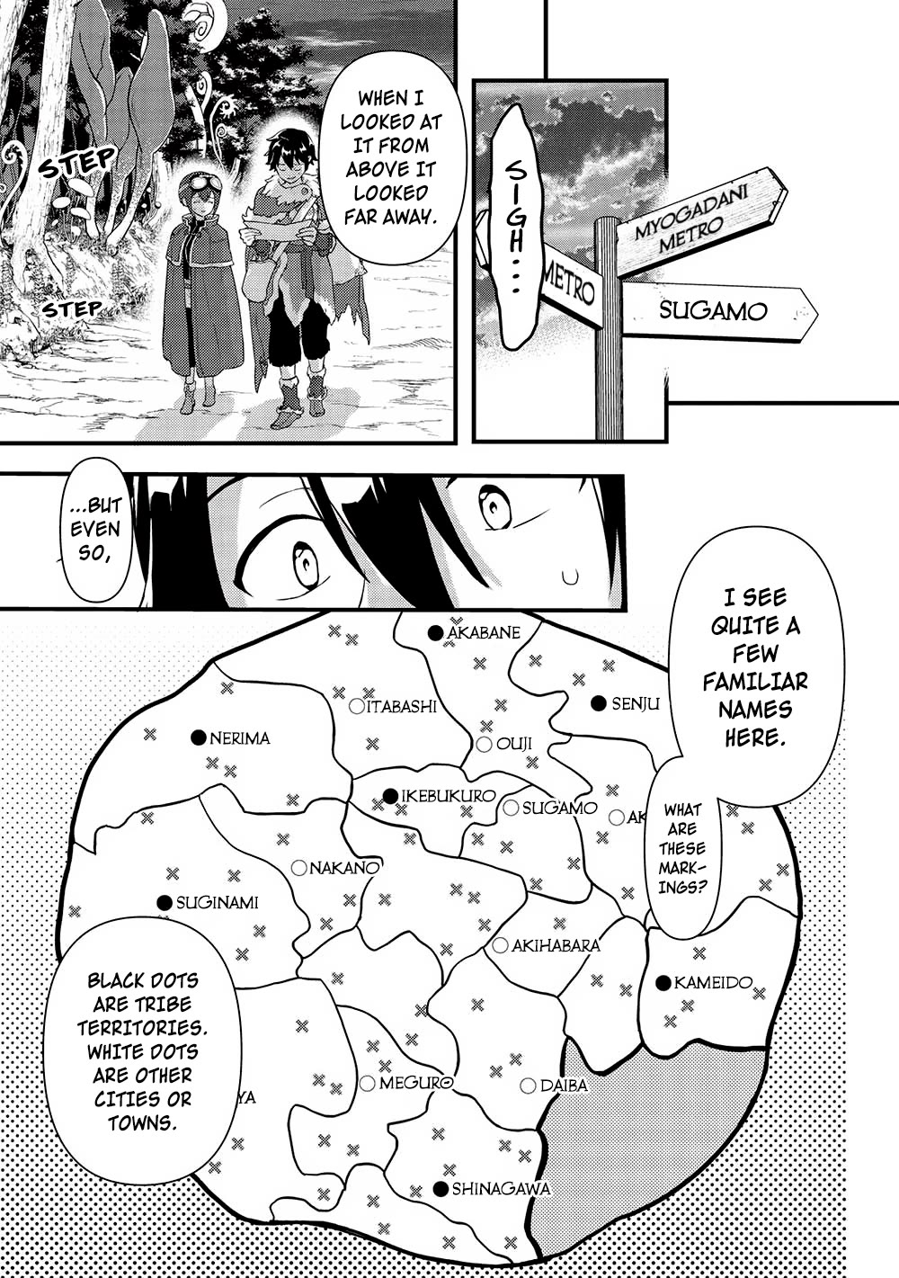 Meikyuu Metro - Mezametara Saikyoushoku Datta node Shima Risu o Tsurete Shinsekai o Aruku chapter 20 page 13