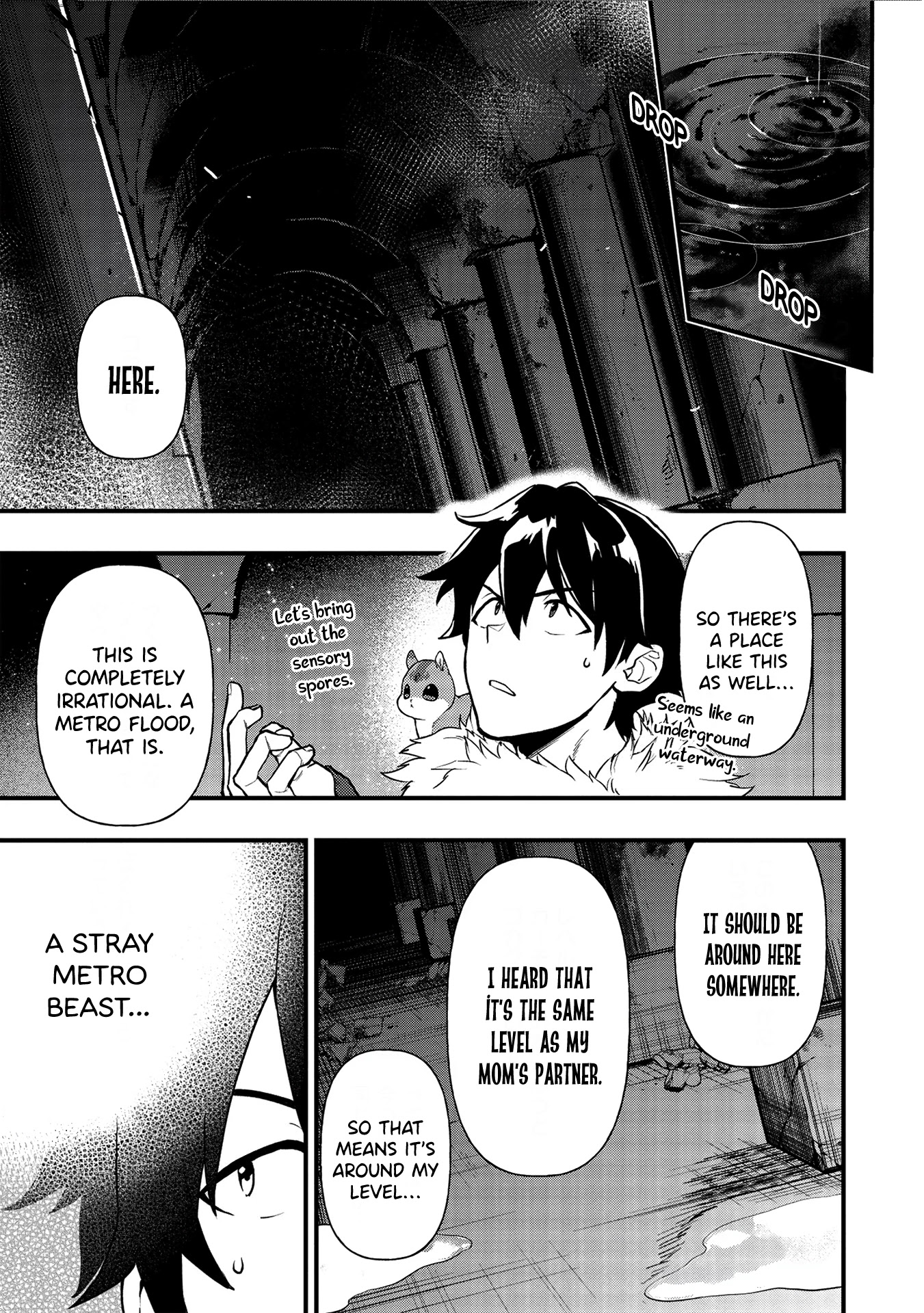 Meikyuu Metro - Mezametara Saikyoushoku Datta node Shima Risu o Tsurete Shinsekai o Aruku chapter 8 page 1