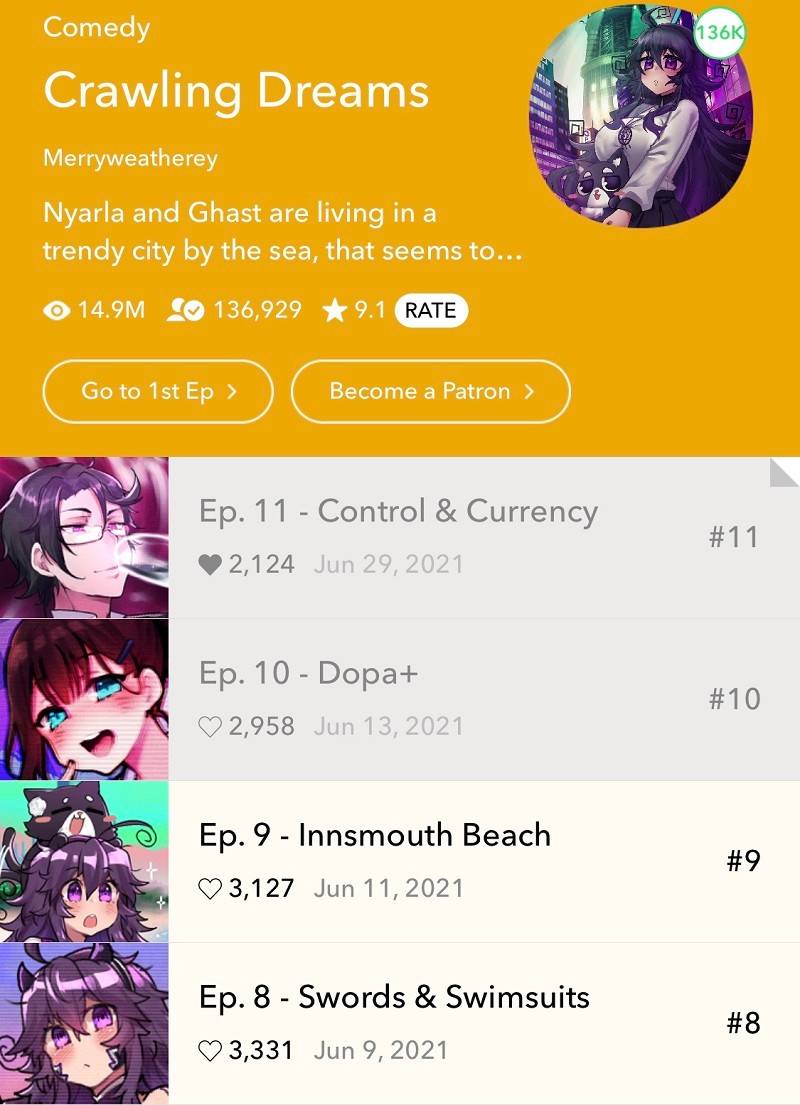 Meme Girls chapter 106.5 page 8