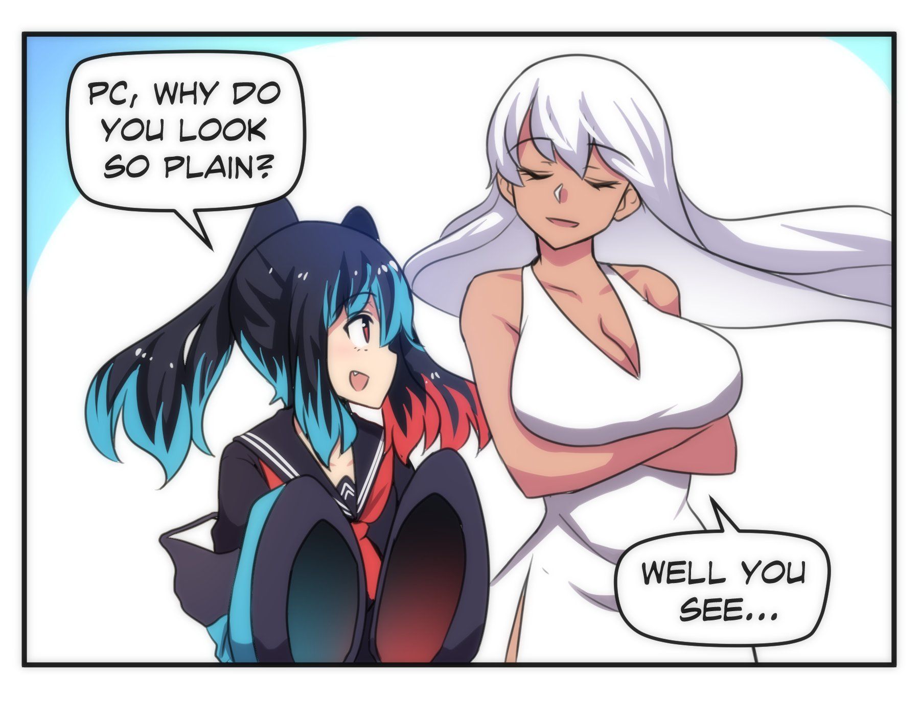 Meme Girls chapter 40 page 1