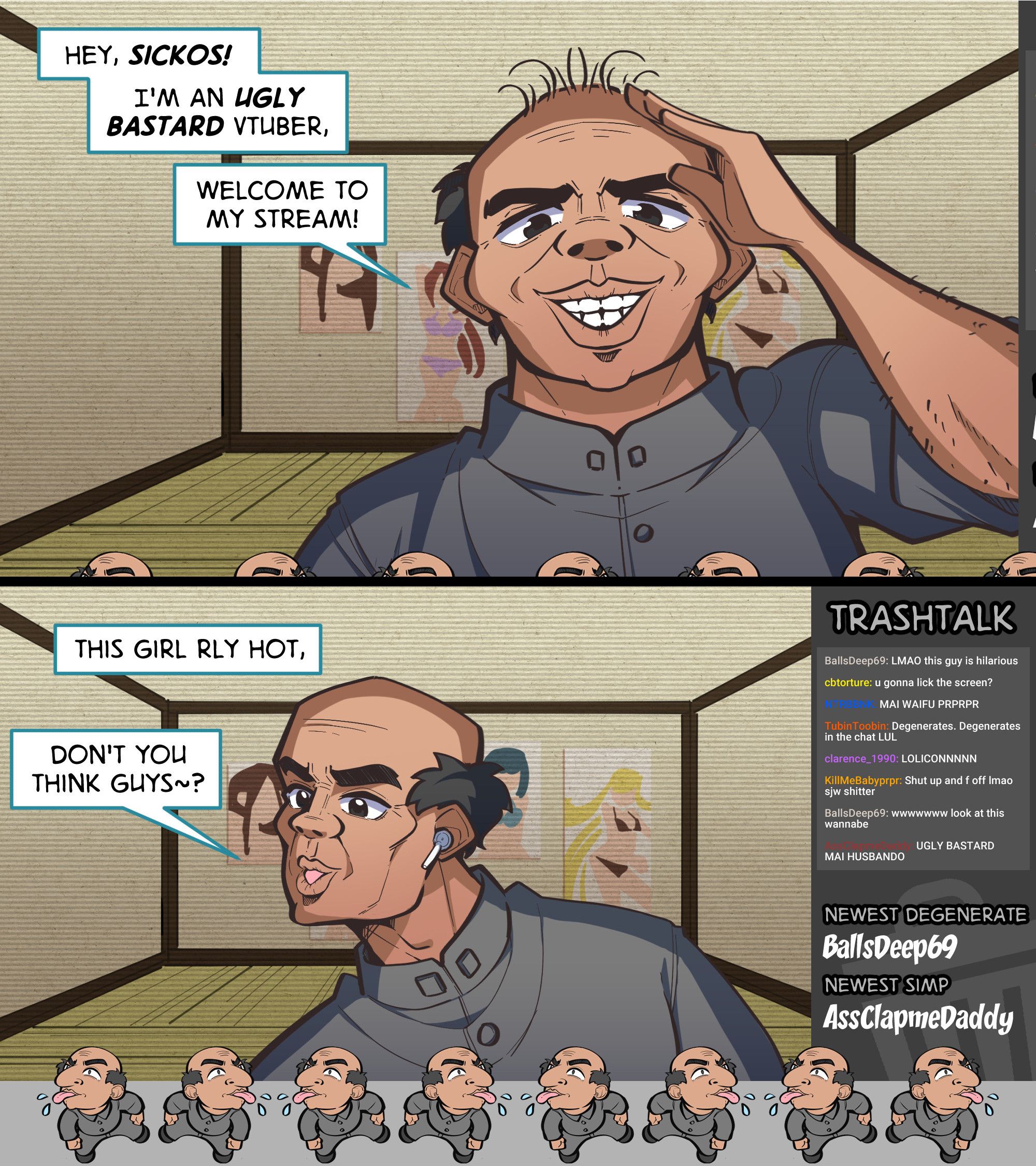 Meme Girls chapter 73.3 page 1