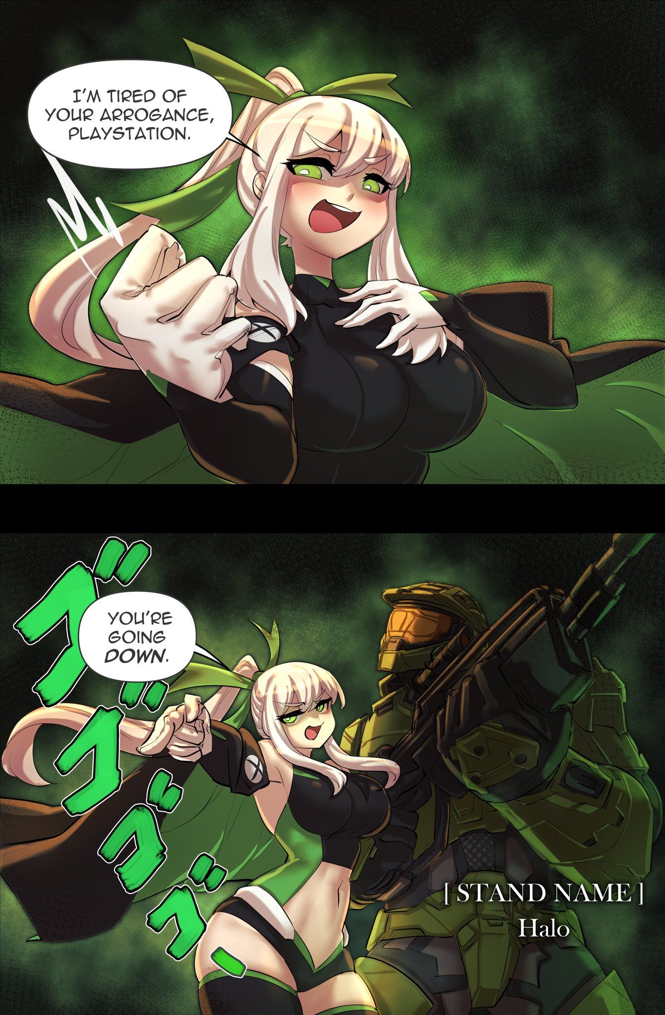 Meme Girls chapter 75.1 page 1