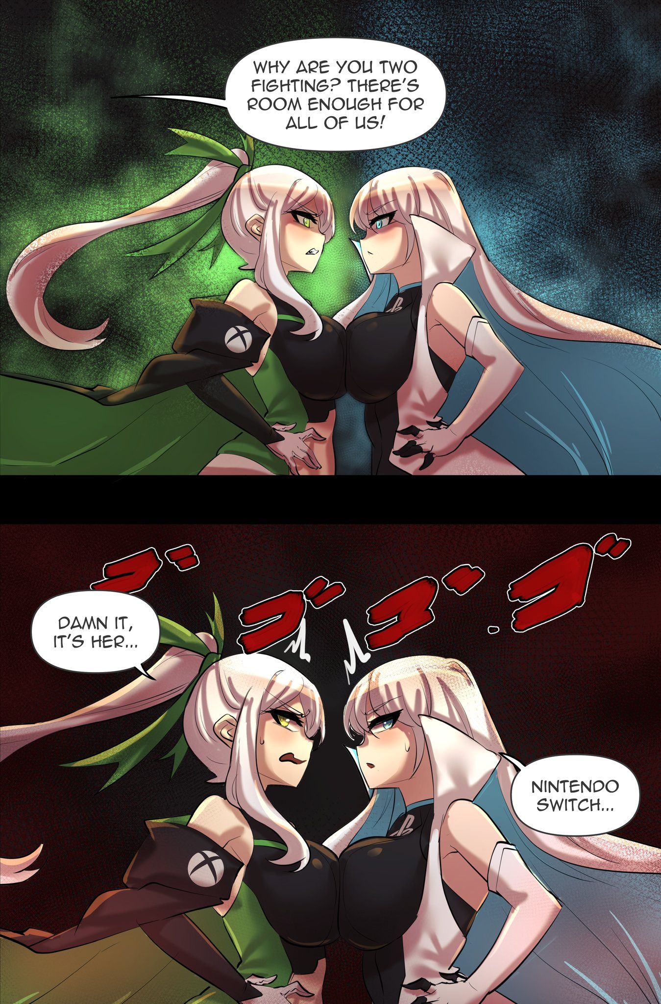 Meme Girls chapter 75.1 page 3