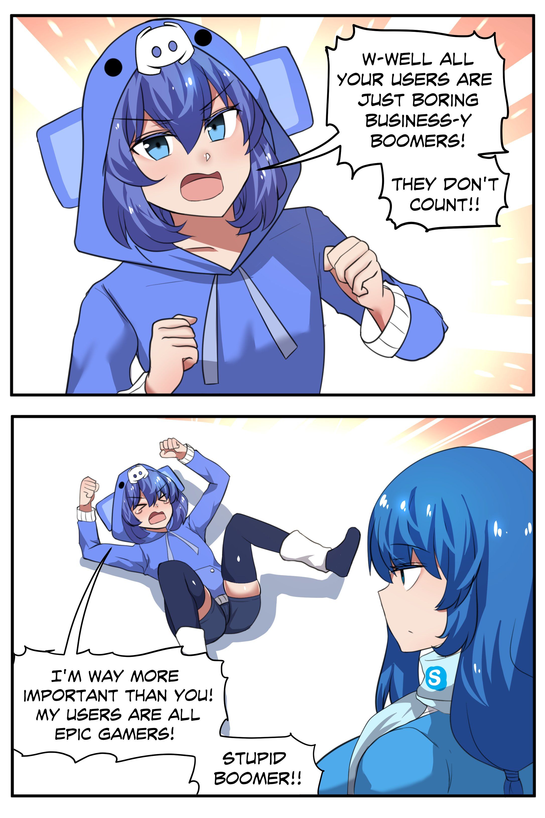 Meme Girls chapter 75.2 page 3