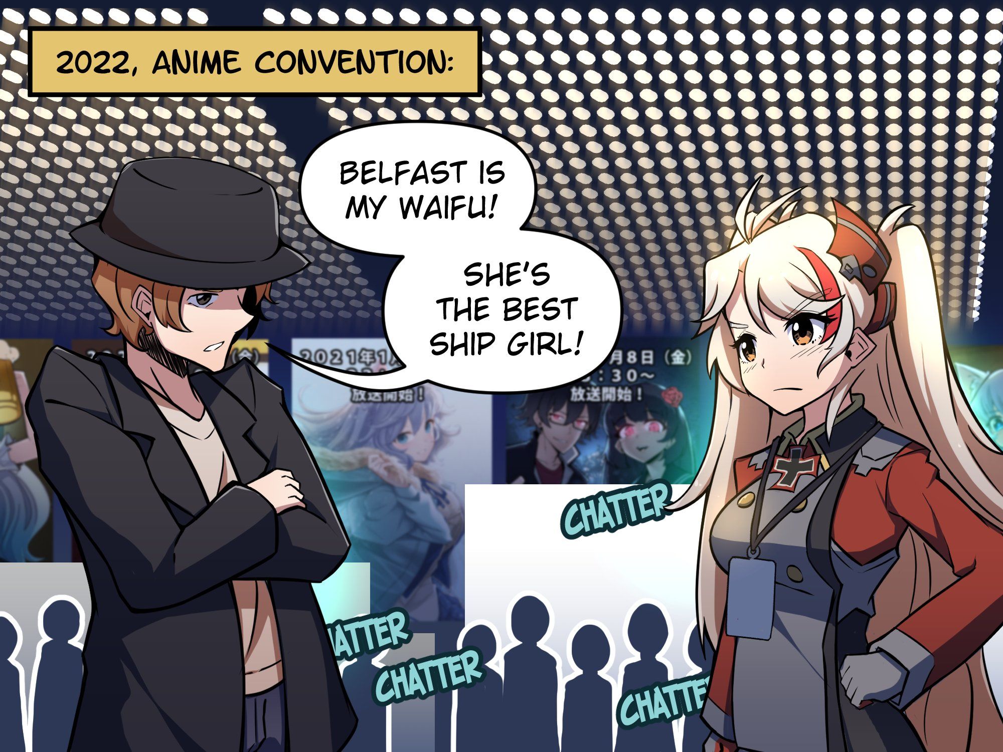 Meme Girls chapter 80.5 page 1