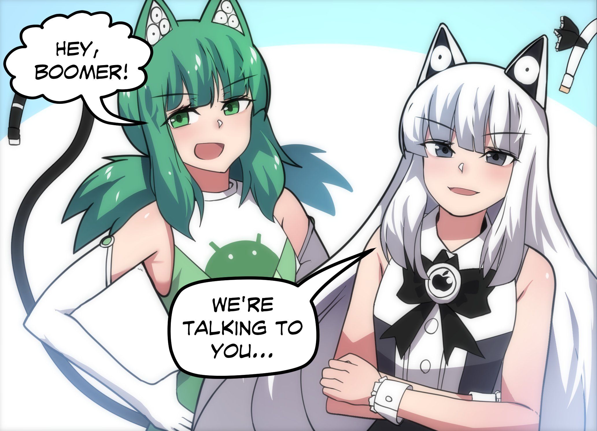 Meme Girls chapter 81 page 1