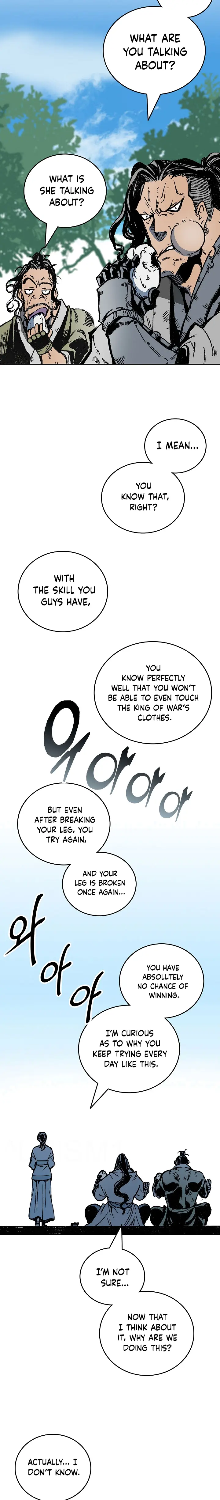 Memoir of the God of War chapter 119 page 17