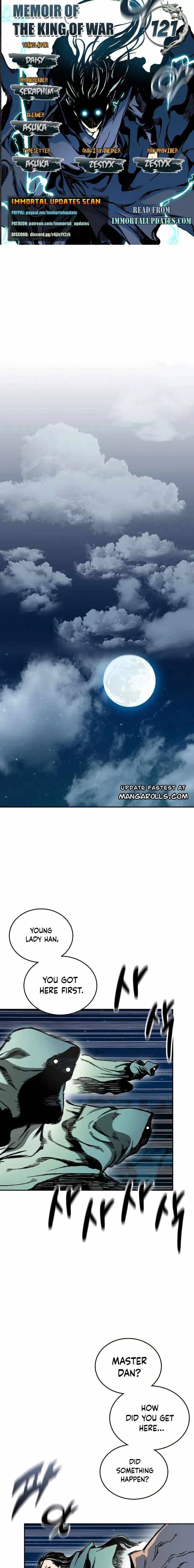 Memoir of the God of War chapter 121 page 1