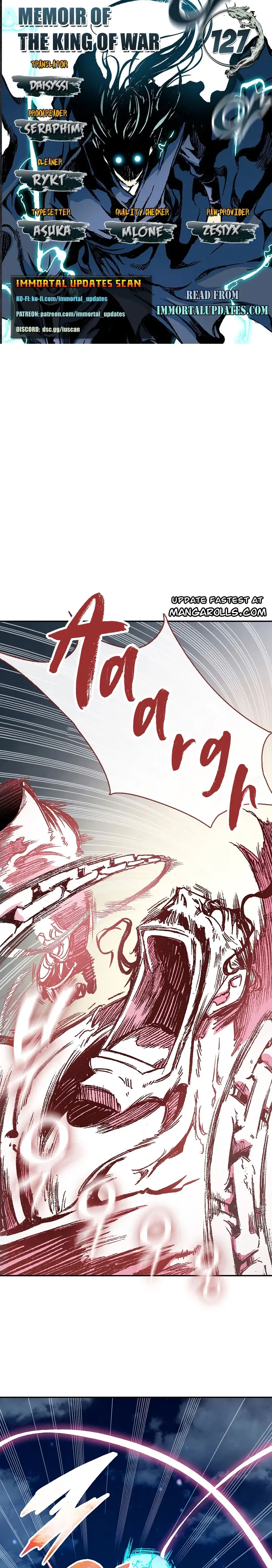 Memoir of the God of War chapter 127 page 1