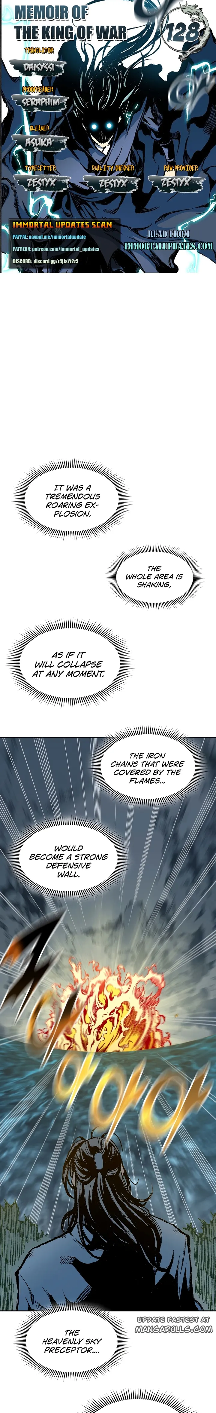 Memoir of the God of War chapter 128 page 1