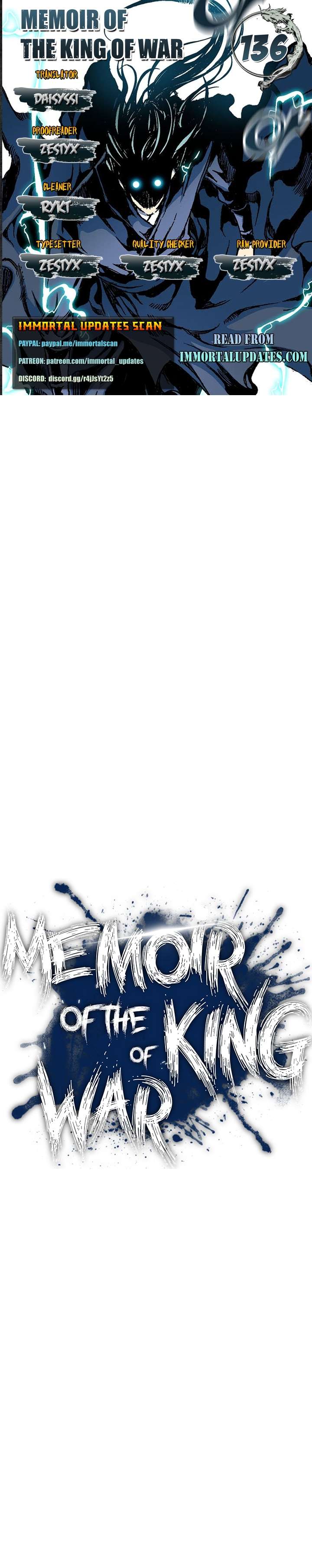 Memoir of the God of War chapter 136 page 1