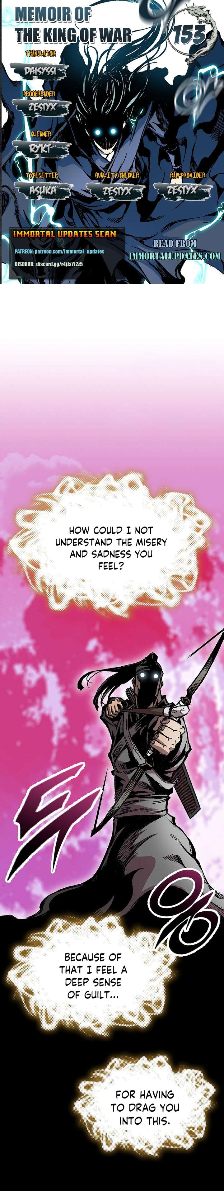 Memoir of the God of War chapter 153 page 1