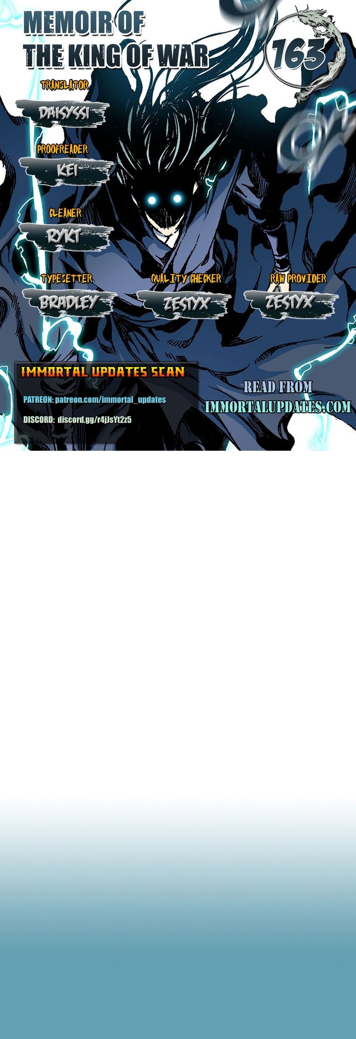 Memoir of the God of War chapter 163 page 1