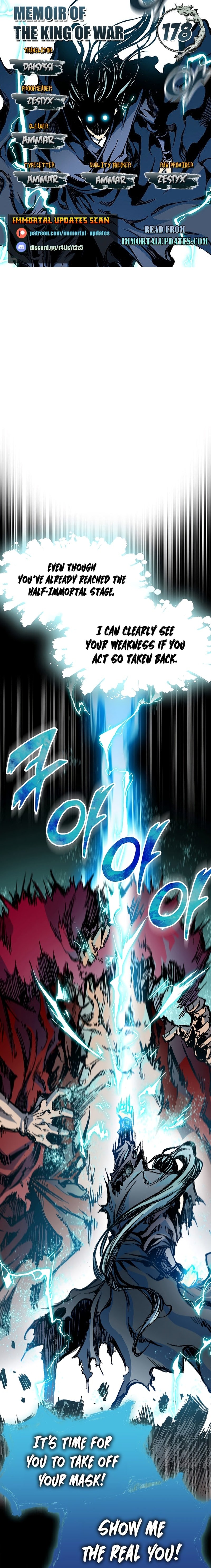 Memoir of the God of War chapter 178 page 1