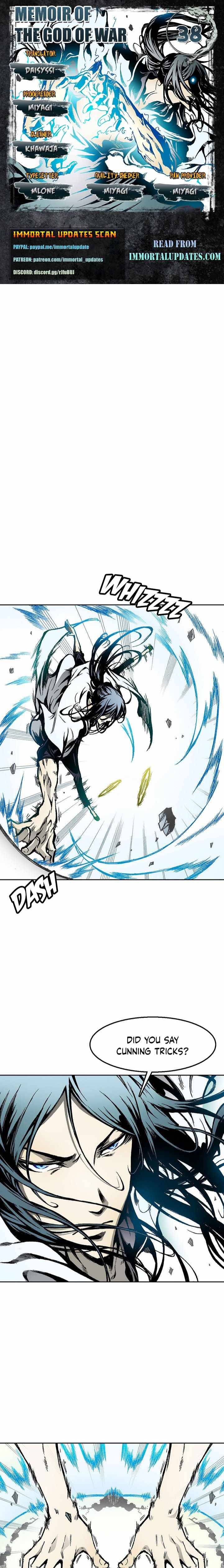 Memoir of the God of War chapter 38 page 1