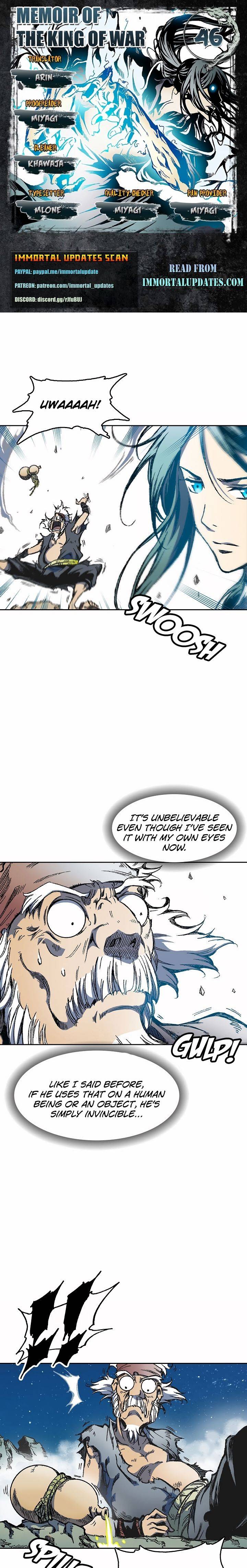 Memoir of the God of War chapter 46 page 1