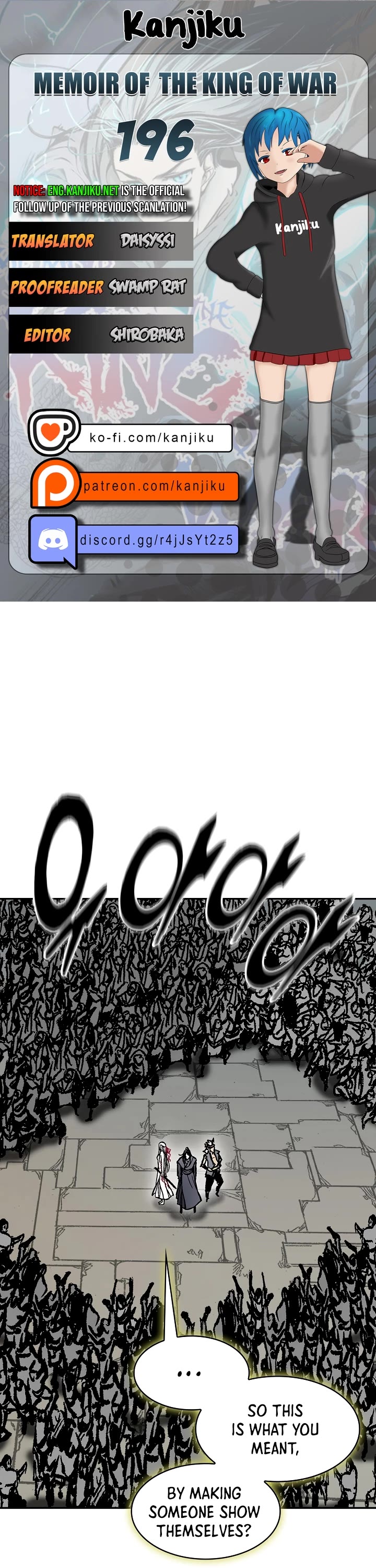 Memoir Of The King Of War chapter 196 page 1