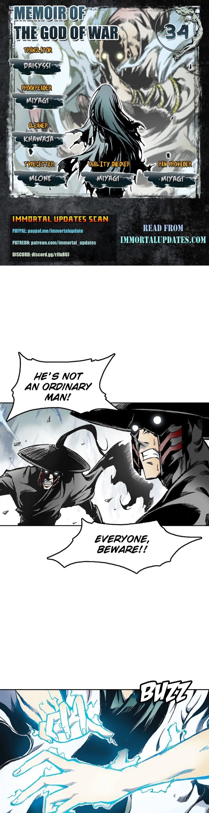 Memoir Of The King Of War chapter 34 page 1