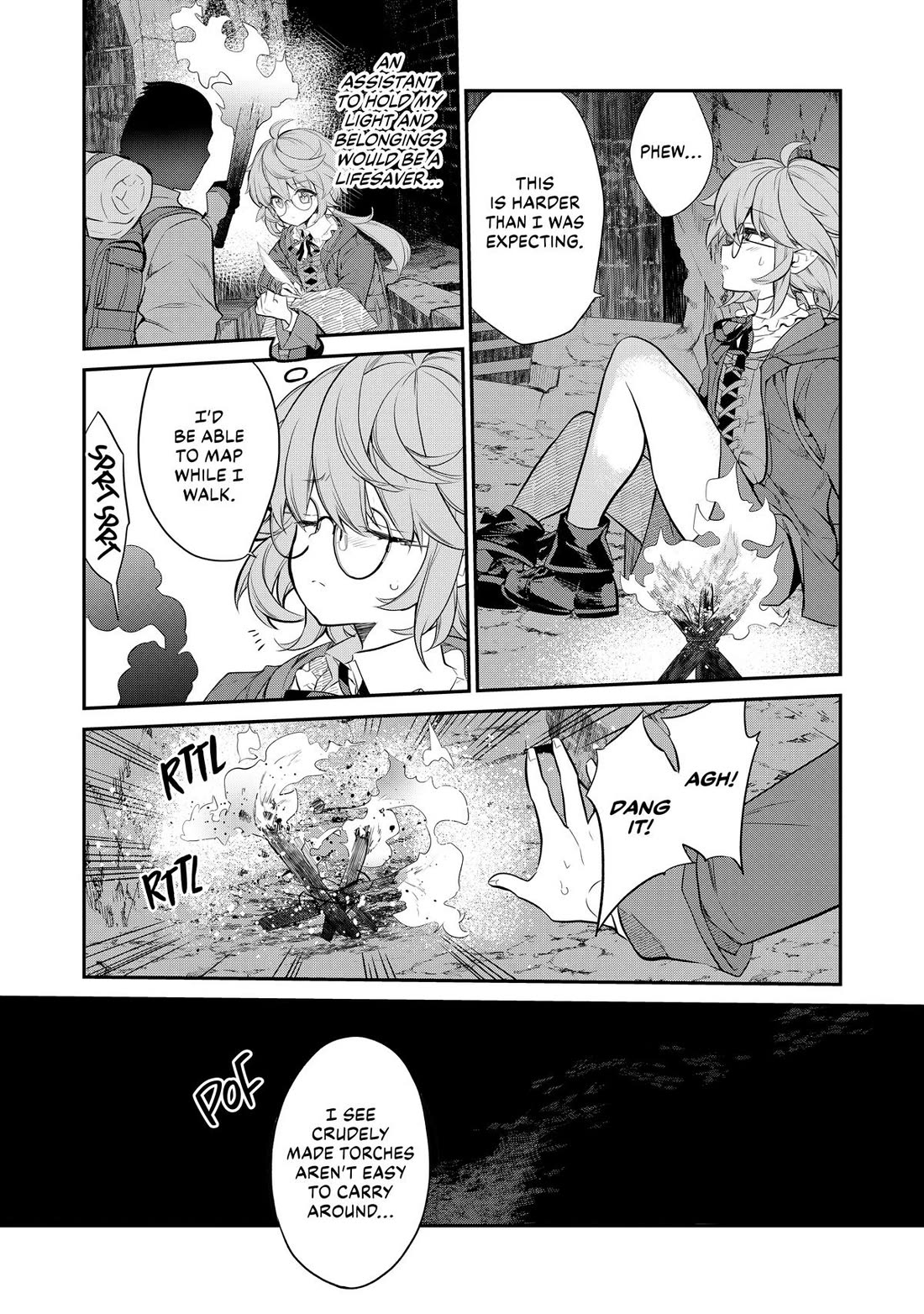 Mercedes and the Waning Moon: The Dungeoneering Feats of a Discarded Vampire Aristocrat chapter 4 page 8
