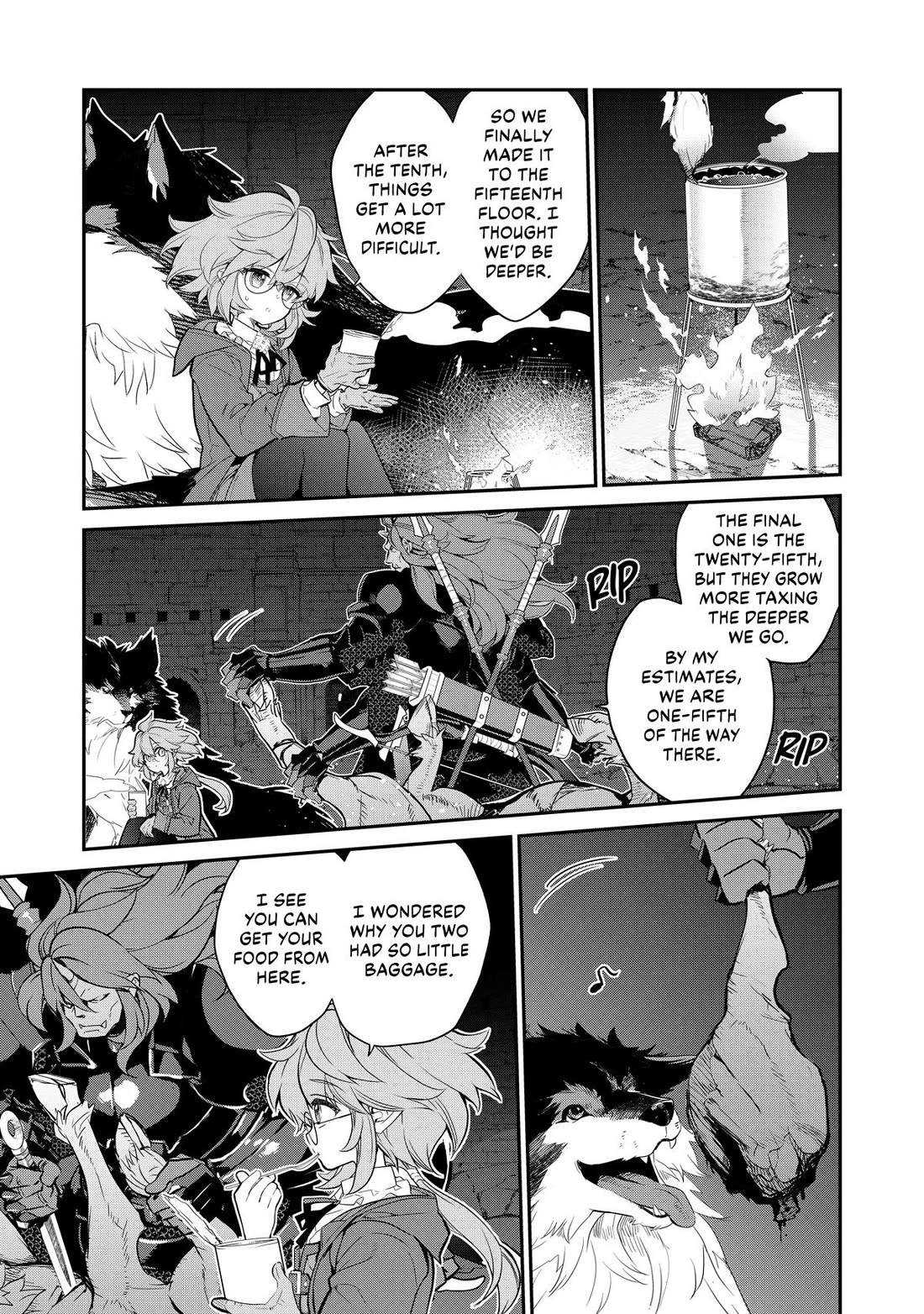 Mercedes and the Waning Moon: The Dungeoneering Feats of a Discarded Vampire Aristocrat chapter 8 page 21