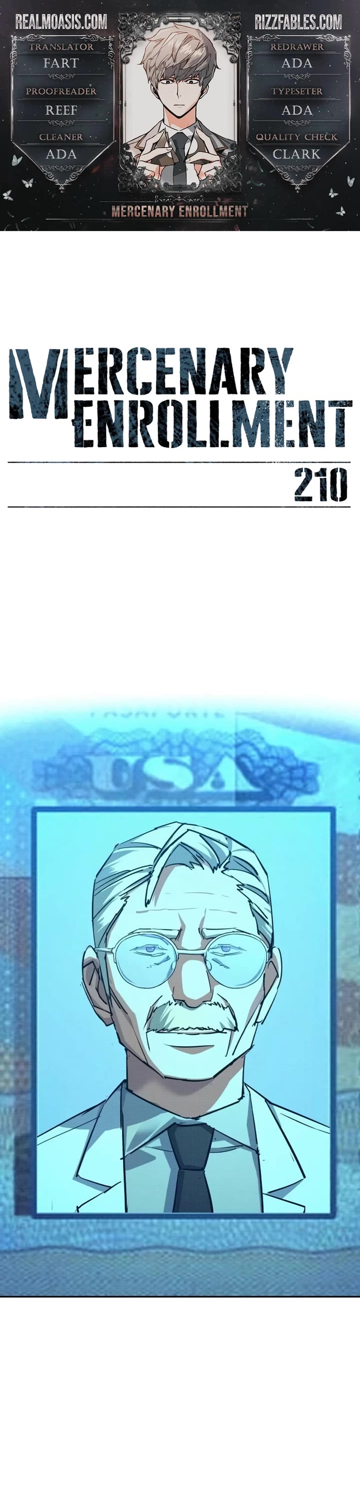 Mercenary Enrollment chapter 210 page 1