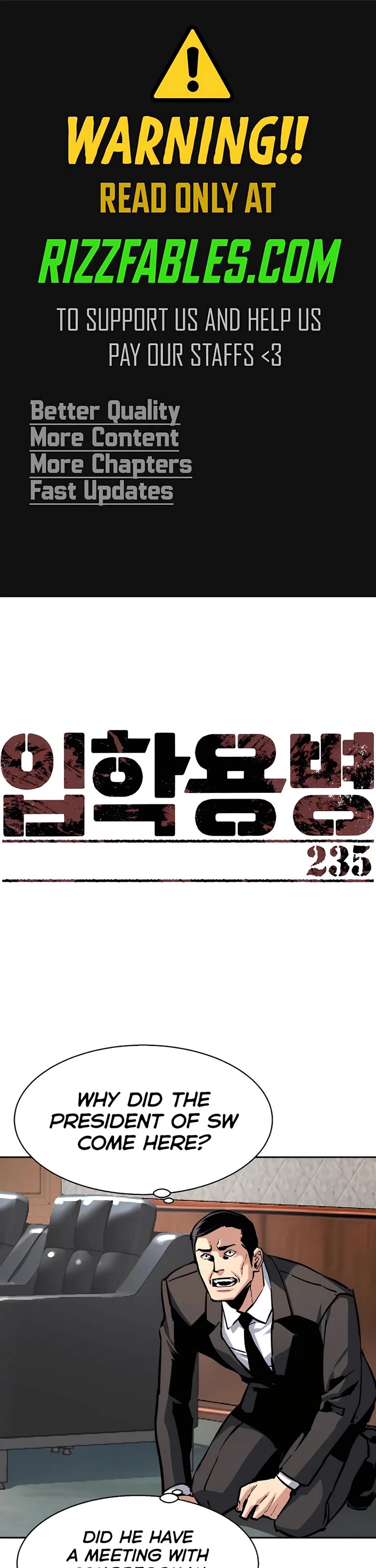 Mercenary Enrollment chapter 235 page 1