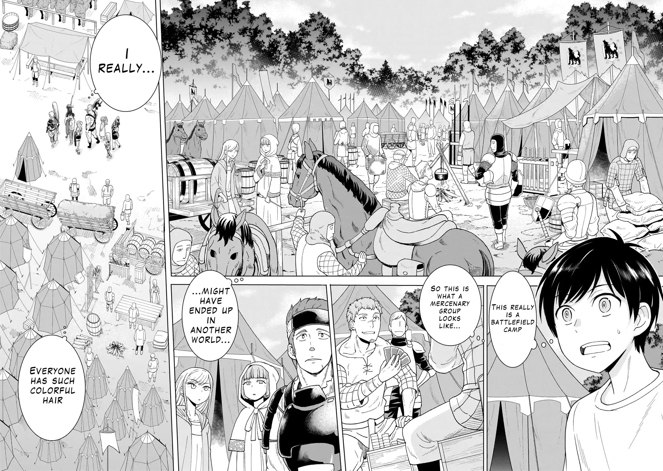 Mercenary Group Cook chapter 1 page 31