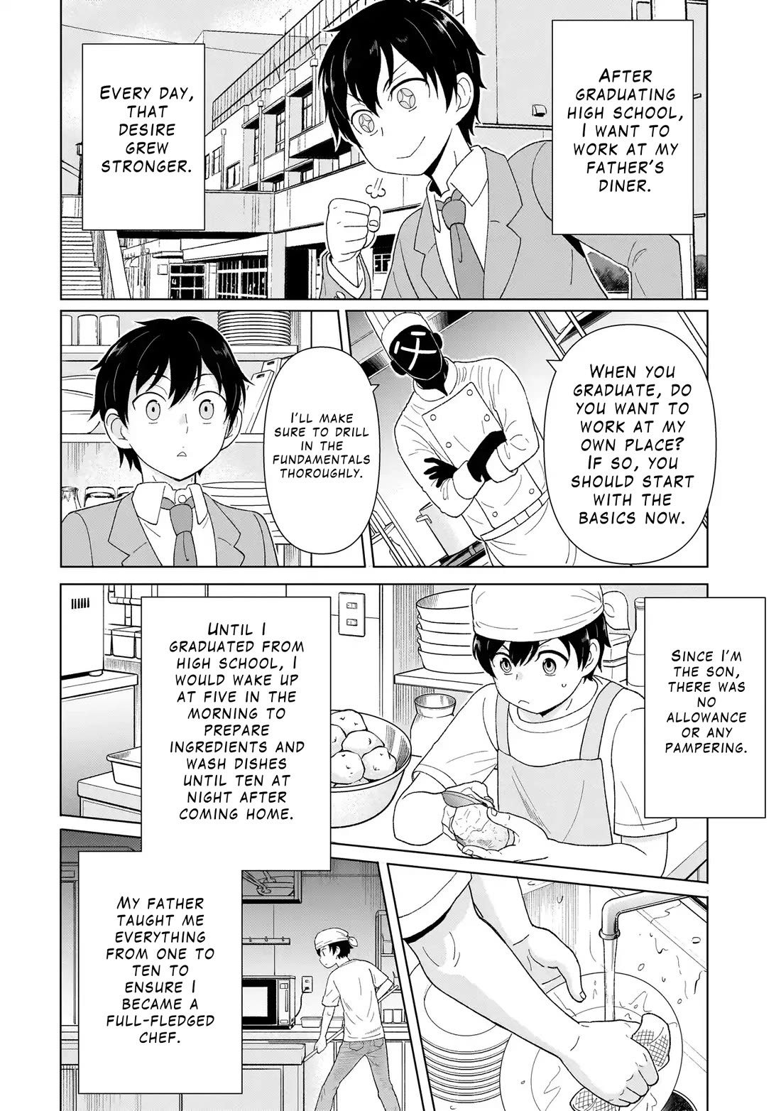 Mercenary Group Cook chapter 1 page 6