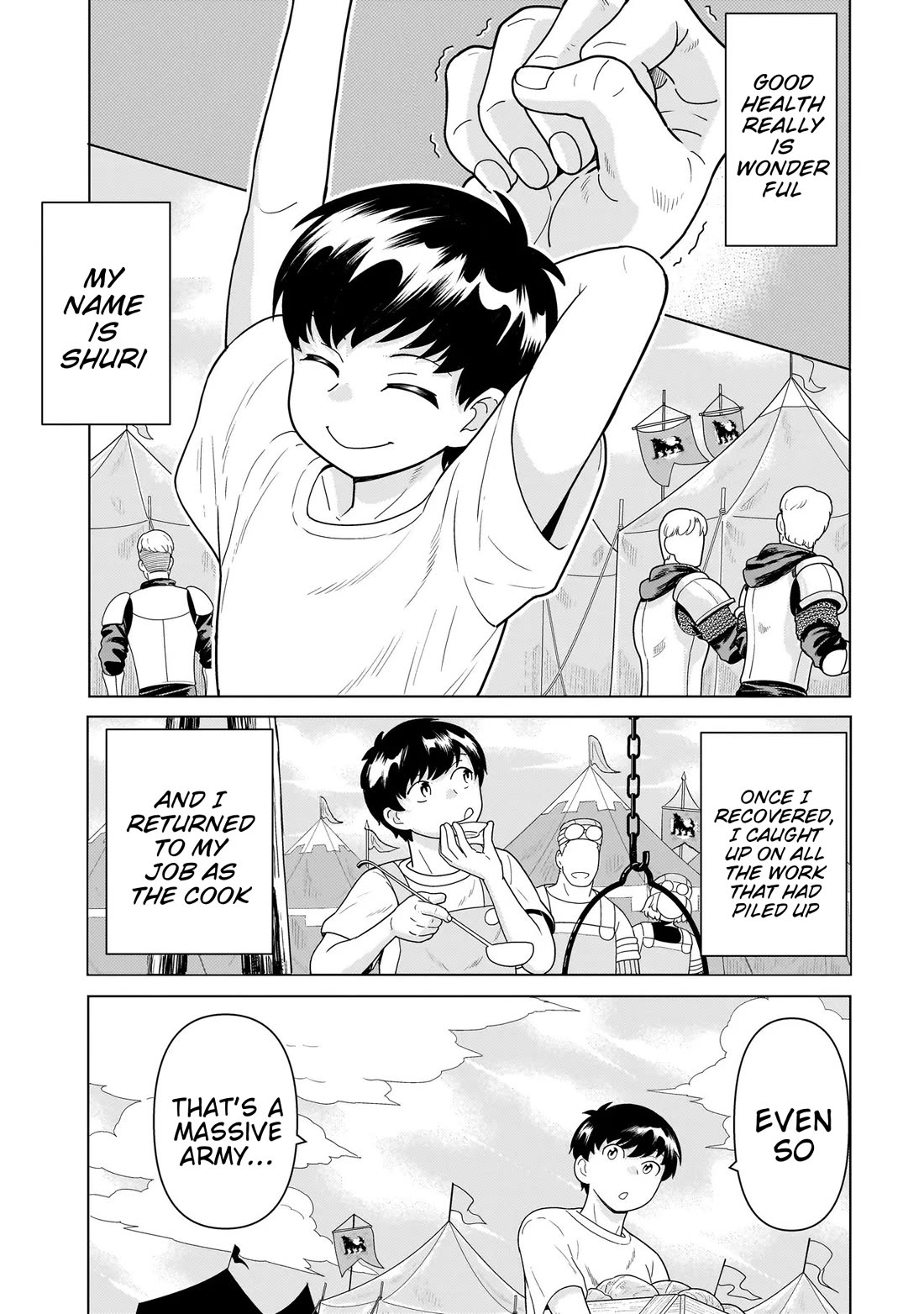 Mercenary Group Cook chapter 11 page 1