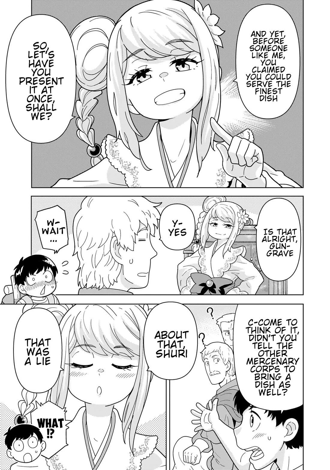 Mercenary Group Cook chapter 13 page 33
