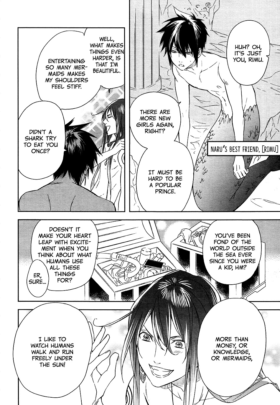 Mermaid Boys chapter 1 page 10