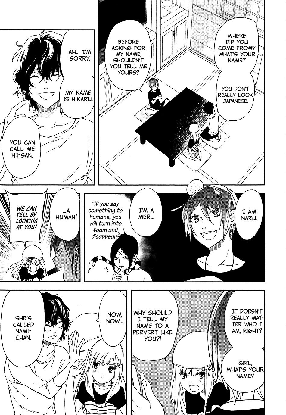 Mermaid Boys chapter 1 page 53