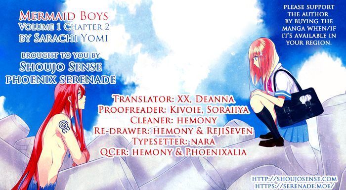 Mermaid Boys chapter 2 page 1