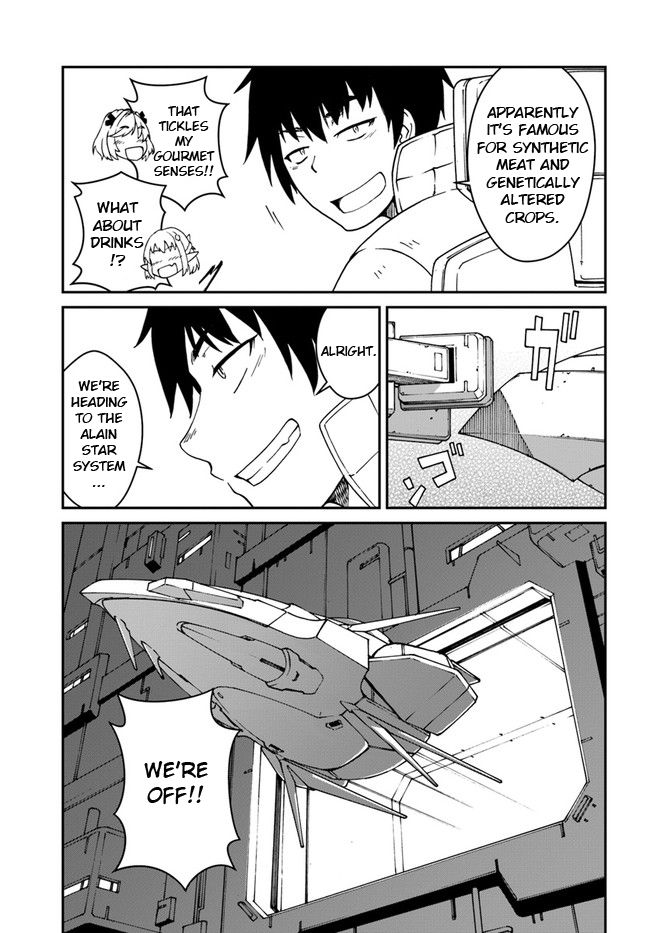 Mezametara Saikyou Soubi to Uchuusen-mochi Datta no de, Ikkodate Mezashite Youhei Toshite Jiyuu ni Ikitai chapter 10.1 page 17