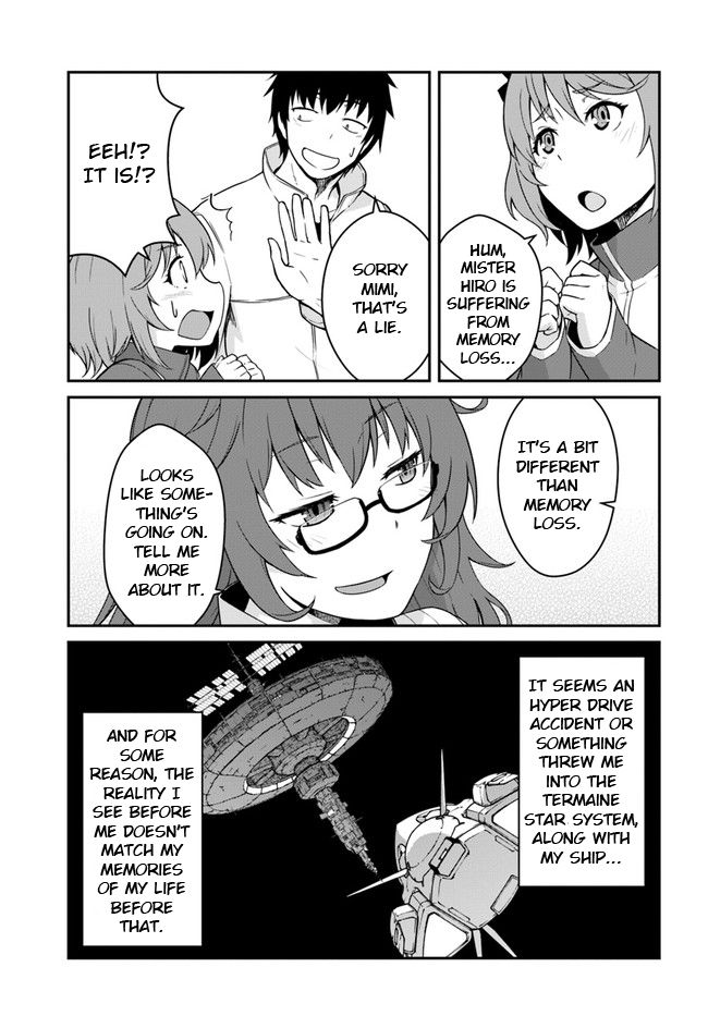 Mezametara Saikyou Soubi to Uchuusen-mochi Datta no de, Ikkodate Mezashite Youhei Toshite Jiyuu ni Ikitai chapter 13 page 3