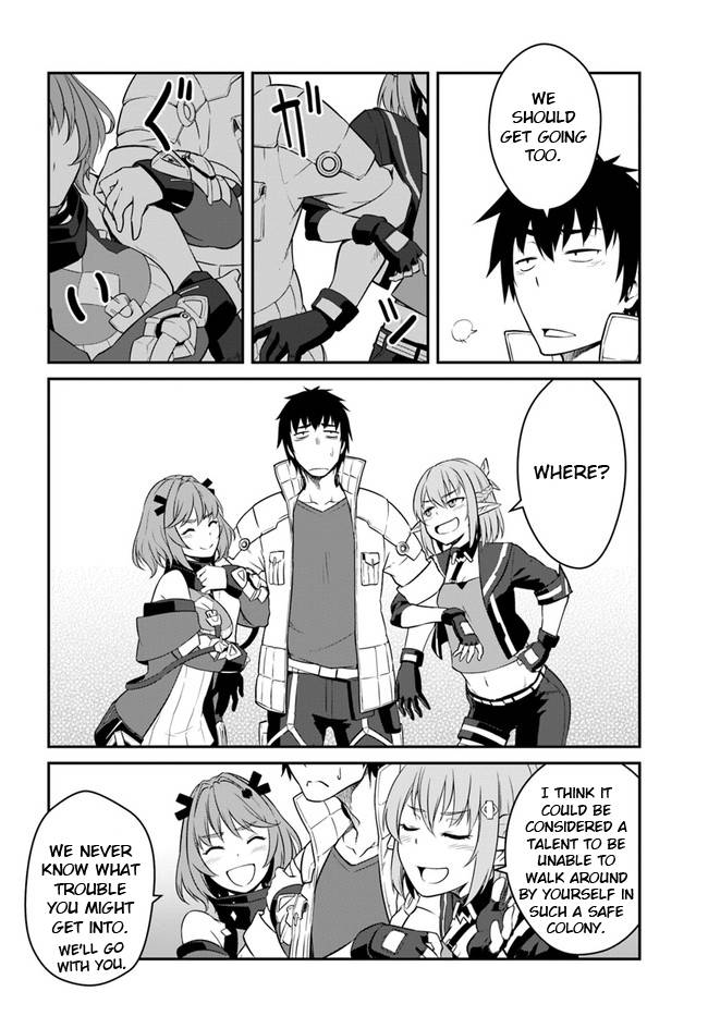 Mezametara Saikyou Soubi to Uchuusen-mochi Datta no de, Ikkodate Mezashite Youhei Toshite Jiyuu ni Ikitai chapter 15 page 12