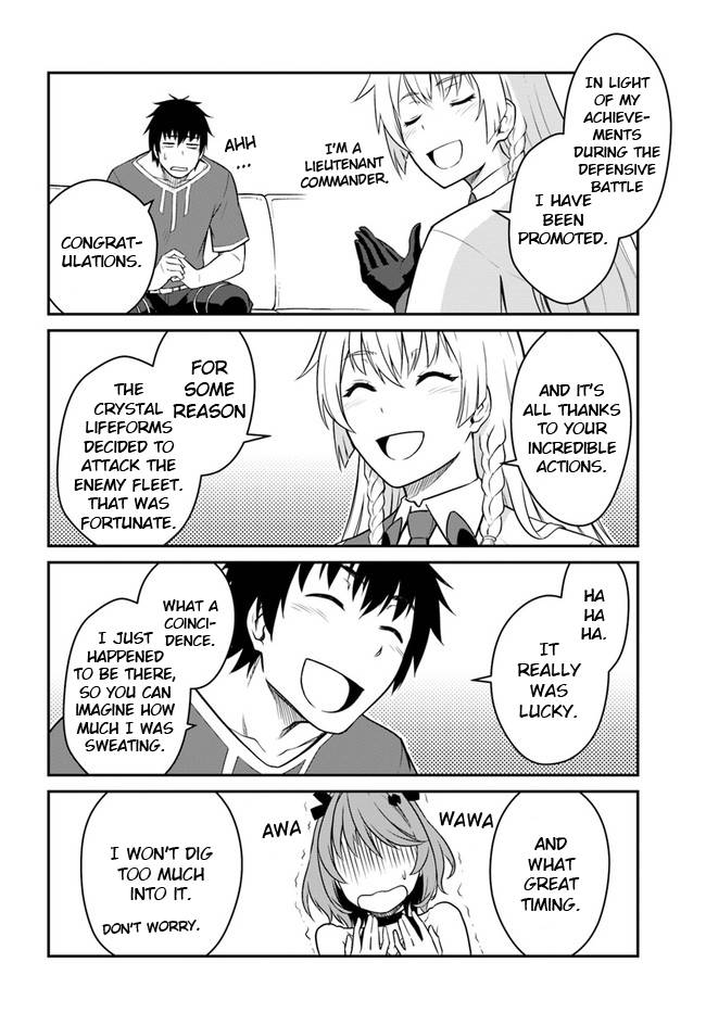 Mezametara Saikyou Soubi to Uchuusen-mochi Datta no de, Ikkodate Mezashite Youhei Toshite Jiyuu ni Ikitai chapter 15 page 16