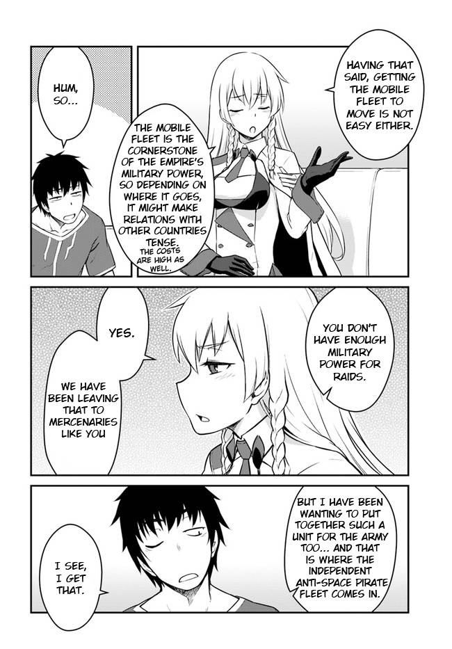 Mezametara Saikyou Soubi to Uchuusen-mochi Datta no de, Ikkodate Mezashite Youhei Toshite Jiyuu ni Ikitai chapter 15 page 20