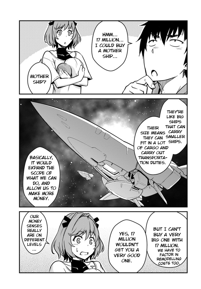 Mezametara Saikyou Soubi to Uchuusen-mochi Datta no de, Ikkodate Mezashite Youhei Toshite Jiyuu ni Ikitai chapter 20.2 page 14