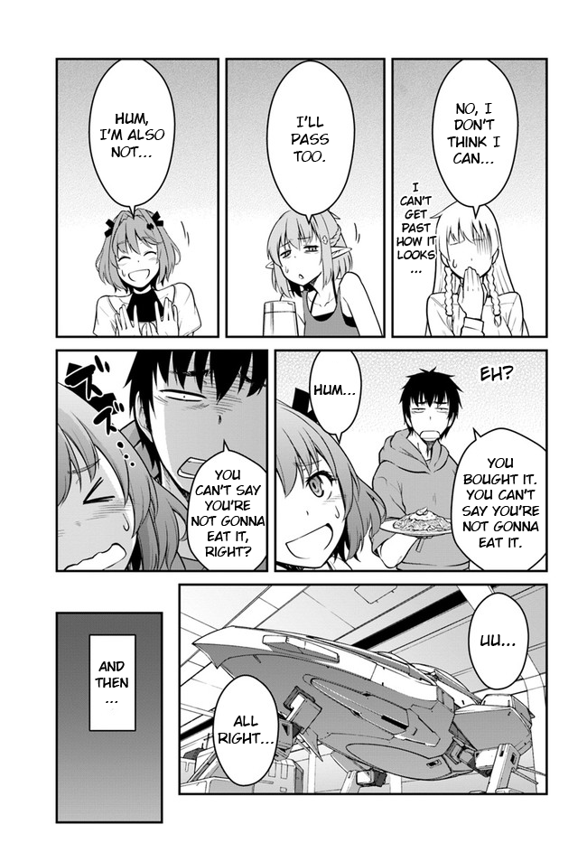 Mezametara Saikyou Soubi to Uchuusen-mochi Datta no de, Ikkodate Mezashite Youhei Toshite Jiyuu ni Ikitai chapter 21.2 page 7